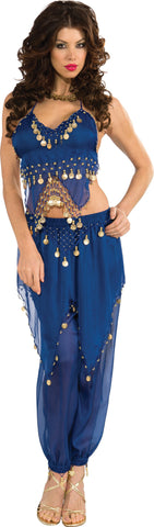 Womens Blue Belly Dancer Costume - Rubies Costumes & Accessories - HalloweenCostumes4U.com - Adult Costumes