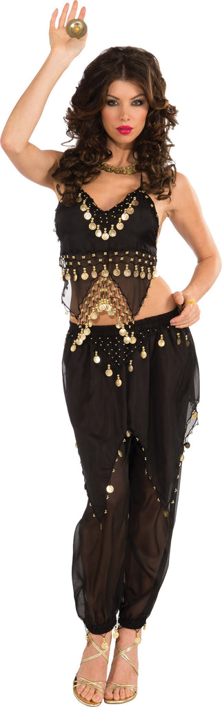 Womens Black Belly Dancer Costume - Rubies Costumes & Accessories - HalloweenCostumes4U.com - Adult Costumes