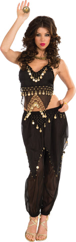 Womens Black Belly Dancer Costume - Rubies Costumes & Accessories - HalloweenCostumes4U.com - Adult Costumes