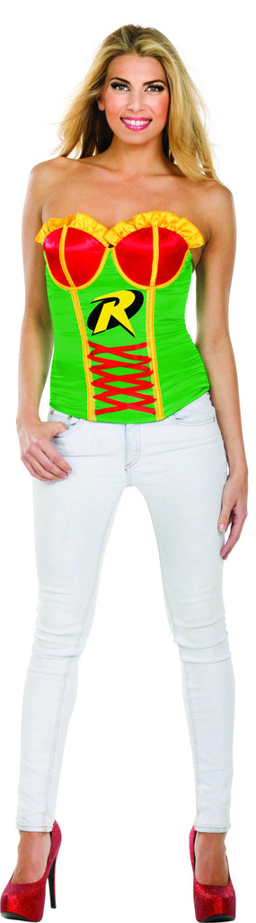 Womens Batman Robin Corset - Rubies Costumes & Accessories - HalloweenCostumes4U.com - Adult Costumes