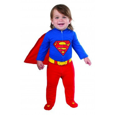Infants Superman Romper - Rubies Costumes & Accessories - HalloweenCostumes4U.com - Kids Costumes