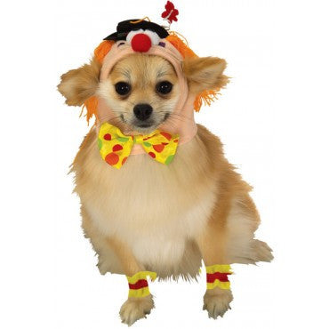 Pets Clown Costume - Rubies Costumes & Accessories - HalloweenCostumes4U.com - Pet Costumes & Accessories