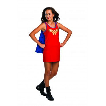 Teens Wonder Woman Tank Dress - Rubies Costumes & Accessories - HalloweenCostumes4U.com - Adult Costumes