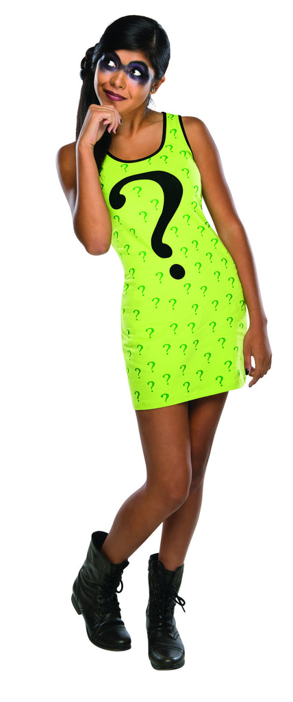 Teens Batman The Riddler Tank Dress - Rubies Costumes & Accessories - HalloweenCostumes4U.com - Adult Costumes