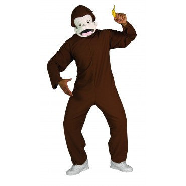 Mens Curious George Costume - Rubies Costumes & Accessories - HalloweenCostumes4U.com - Adult Costumes
