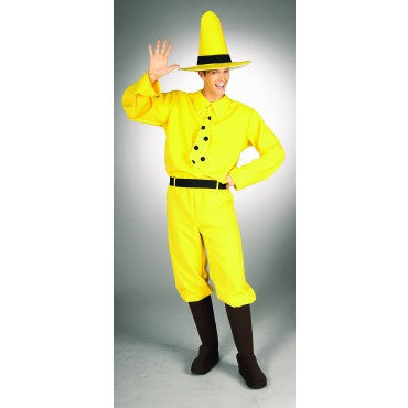 Mens Curious George Man in the Yellow Hat Costume - Rubies Costumes & Accessories - HalloweenCostumes4U.com - Adult Costumes