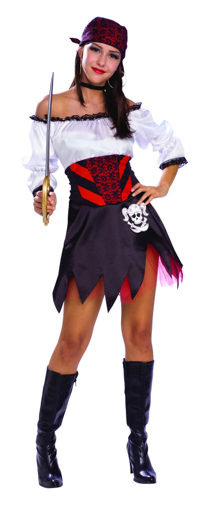 Womens Punky Pirate Costume - Rubies Costumes & Accessories - HalloweenCostumes4U.com - Adult Costumes