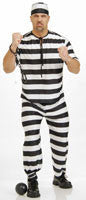 Mens Prisoner Man Costume - Rubies Costumes & Accessories - HalloweenCostumes4U.com - Adult Costumes