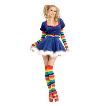 Womens/Teens Rainbow Girl Costume - Rubies Costumes & Accessories - HalloweenCostumes4U.com - Adult Costumes