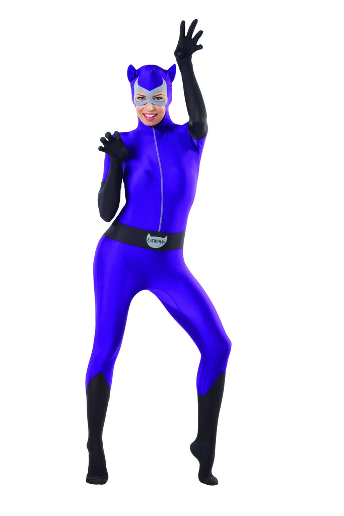 Womens Batman Classic Catwoman Bodysuit - Rubies Costumes & Accessories - HalloweenCostumes4U.com - Adult Costumes