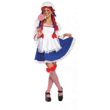 Womens/Teens Rag Doll Costume - Rubies Costumes & Accessories - HalloweenCostumes4U.com - Adult Costumes