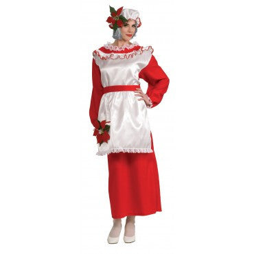 Womens Mrs. Poinsetta Claus Costume - Rubies Costumes & Accessories - HalloweenCostumes4U.com - Adult Costumes