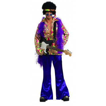 Mens Purple Daze Hippie Costume - Rubies Costumes & Accessories - HalloweenCostumes4U.com - Adult Costumes