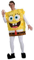 Mens Deluxe Spongebob Costume - HalloweenCostumes4U.com - Adult Costumes