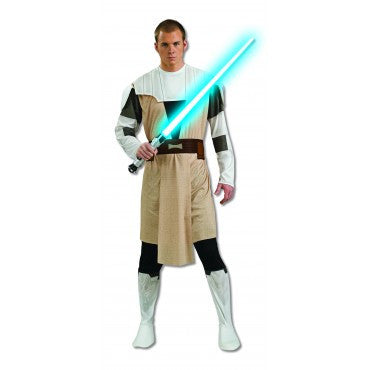 Mens Star Wars Obi Wan Kenobi Costume - Rubies Costumes & Accessories - HalloweenCostumes4U.com - Adult Costumes