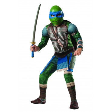 Boys Ninja Turtles Deluxe Leonardo Costume - Rubies Costumes & Accessories - HalloweenCostumes4U.com - Kids Costumes