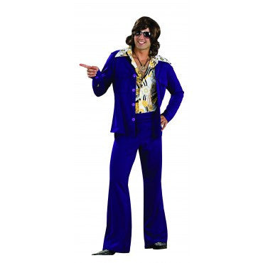 Mens Purple Retro Leisure Suit Costume - Rubies Costumes & Accessories - HalloweenCostumes4U.com - Adult Costumes