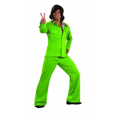 Mens Green Leisure Suit - Rubies Costumes & Accessories - HalloweenCostumes4U.com - Adult Costumes