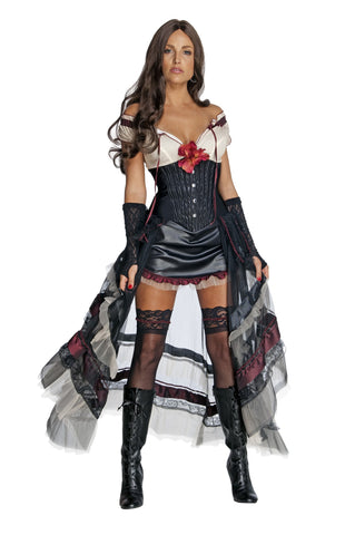 Womens/Teens Jonah Hex Lilah Costume - Rubies Costumes & Accessories - HalloweenCostumes4U.com - Adult Costumes