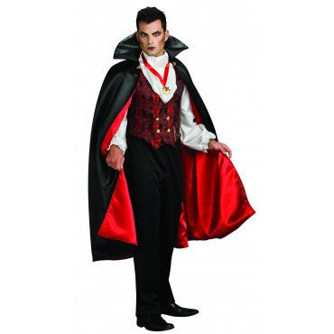 Mens Deluxe Transylvanian Vampire Costume - Rubies Costumes & Accessories - HalloweenCostumes4U.com - Adult Costumes