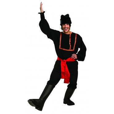 Mens Black Russian Costume - Rubies Costumes & Accessories - HalloweenCostumes4U.com - Adult Costumes