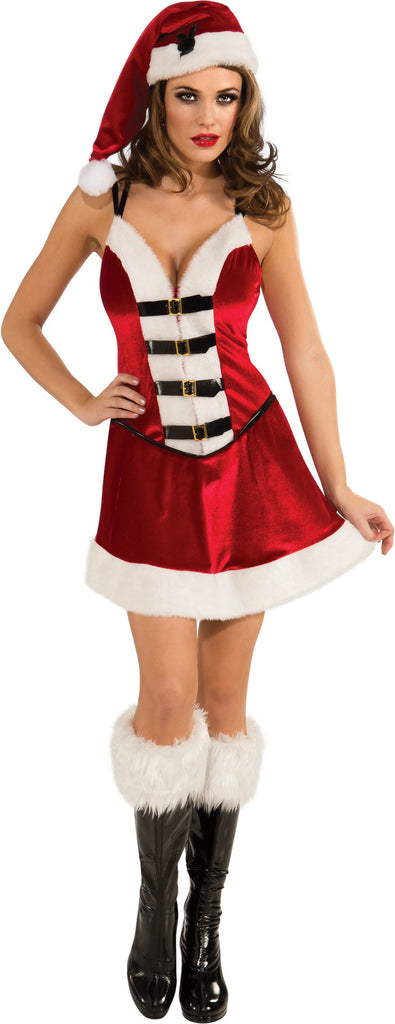 Womens/Teens Playboy Santa Baby Costume - Rubies Costumes & Accessories - HalloweenCostumes4U.com - Adult Costumes