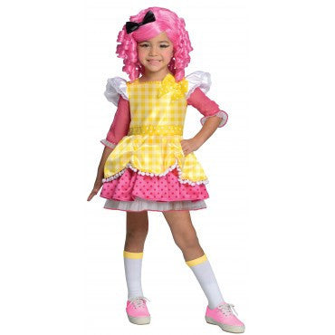 Girls Lalaloopsy Deluxe Crumbs Sugar Cookie Costume - Rubies Costumes & Accessories - HalloweenCostumes4U.com - Kids Costumes