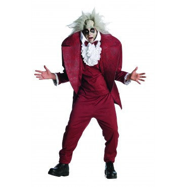 Mens Shrunken Head Beetlejuice Costume - Rubies Costumes & Accessories - HalloweenCostumes4U.com - Adult Costumes