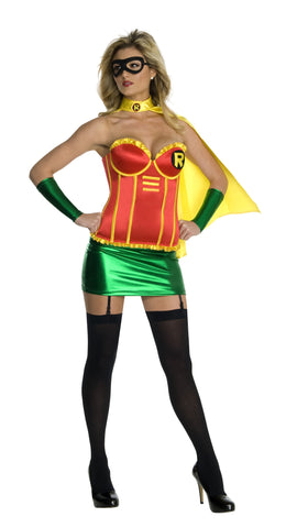 Womens/Teens Batman Deluxe Robin Costume - Rubies Costumes & Accessories - HalloweenCostumes4U.com - Adult Costumes