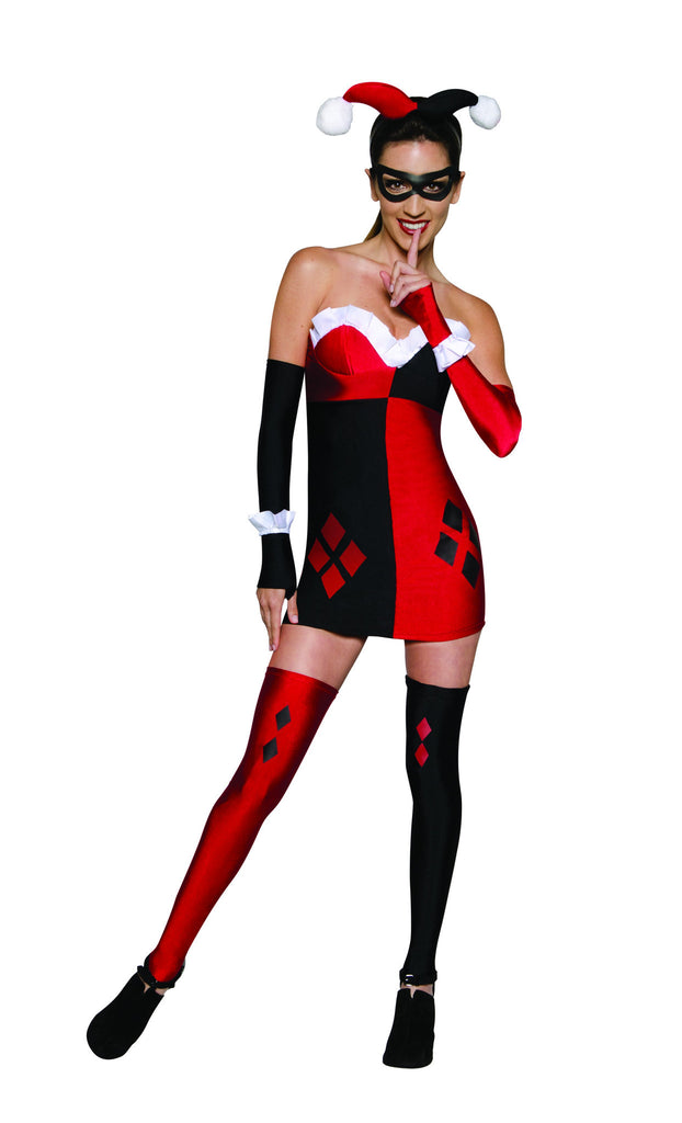 Womens/Teens Batman Harley Quinn Costume - Rubies Costumes & Accessories - HalloweenCostumes4U.com - Adult Costumes