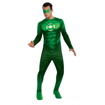 Mens Green Lantern Hal Jordan Costume - Rubies Costumes & Accessories - HalloweenCostumes4U.com - Adult Costumes