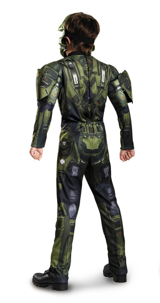 Boys Halo Master Chief Muscle Costume - HalloweenCostumes4U.com - Kids Costumes
