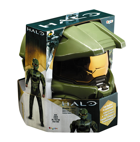 Mens Halo Deluxe Master Chief Costume - HalloweenCostumes4U.com - Adult Costumes