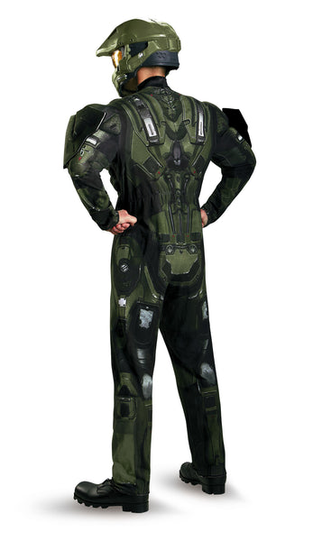 Mens Halo Deluxe Master Chief Costume - HalloweenCostumes4U.com - Adult Costumes
