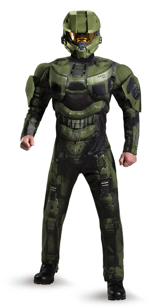 Mens Halo Deluxe Master Chief Costume - Disguise Costumes & Accessories - HalloweenCostumes4U.com - Adult Costumes