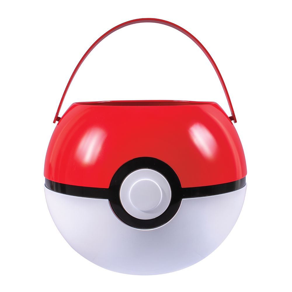 Poke Ball Candy Treat Bucket Accessory - Disguise Costumes & Accessories - HalloweenCostumes4U.com - Accessories