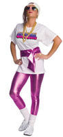 Womens Pink Lame Leggings - HalloweenCostumes4U.com - Accessories