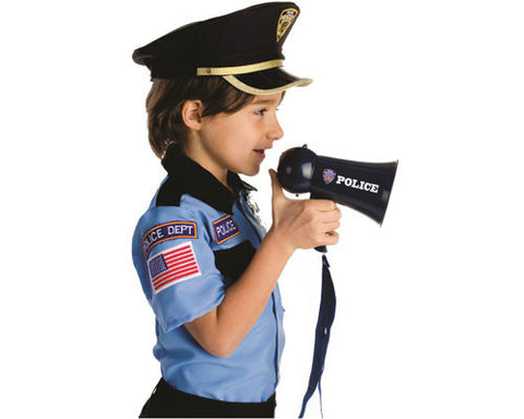 Police Mega Phone - Dress Up America Costumes & Accessories - HalloweenCostumes4U.com - Accessories