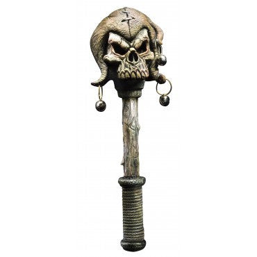 Scary Jester Skull Staff - Rubies Costumes & Accessories - HalloweenCostumes4U.com - Accessories