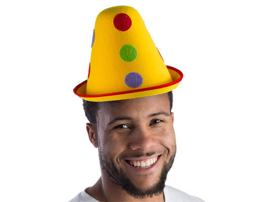 Polka Dotted Cone Hat - Dress Up America Costumes & Accessories - HalloweenCostumes4U.com - Accessories