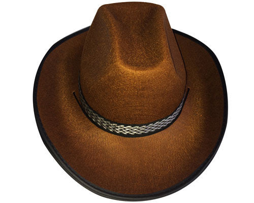 Brown Cowboy Hat - Dress Up America Costumes & Accessories - HalloweenCostumes4U.com - Accessories