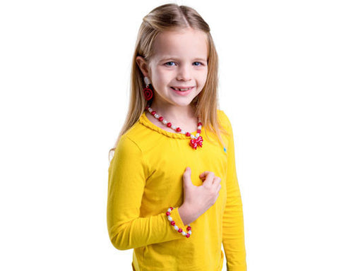 Red Princess Jewelry Set - Dress Up America Costumes & Accessories - HalloweenCostumes4U.com - Adult Costumes