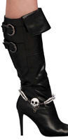 Skull Boot Jewelry - Rubies Costumes & Accessories - HalloweenCostumes4U.com - Accessories