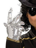 Kids Michael Jackson Sequin Glove - HalloweenCostumes4U.com - Accessories