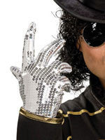 Kids Michael Jackson Sequin Glove - HalloweenCostumes4U.com - Accessories
