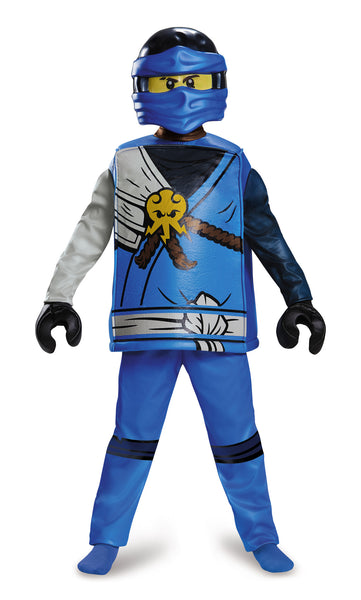 Boys Lego Ninjago Deluxe Jay Costume - HalloweenCostumes4U.com - Kids Costumes