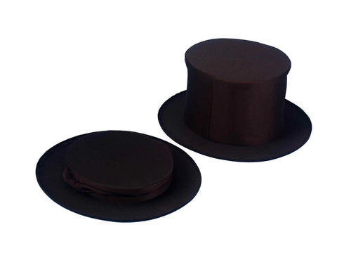 Costume Hats Black Collapasible Top Hats - Rubies Costumes & Accessories - HalloweenCostumes4U.com - Accessories - One Size fits most - Magic - Magician