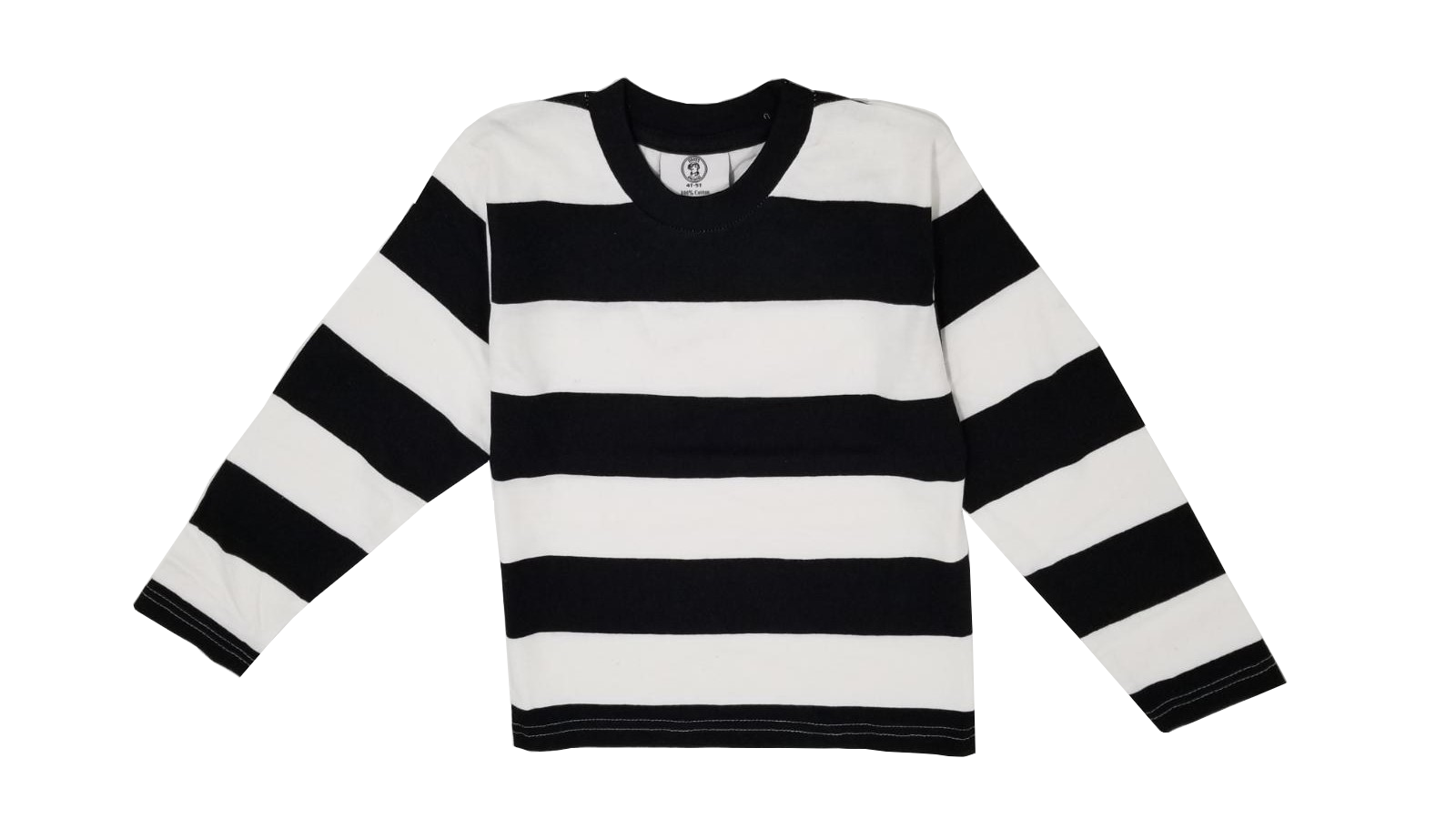 Black and white clearance striped shirt halloween costume