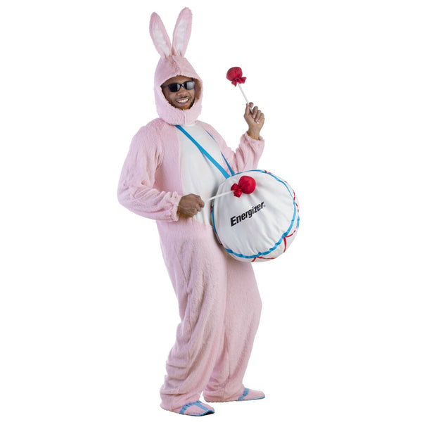 Adults Energizer Bunny Mascot Costume - Dress Up America Costumes & Accessories - HalloweenCostumes4U.com - Adult Costumes