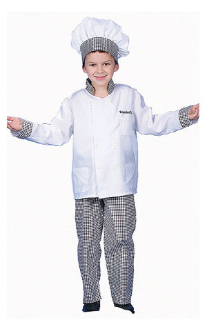 Kids/Toddlers Deluxe Chef Costume - Dress Up America Costumes & Accessories - HalloweenCostumes4U.com - Kids Costumes